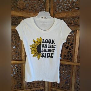 Sunflower Graphic Tee - White